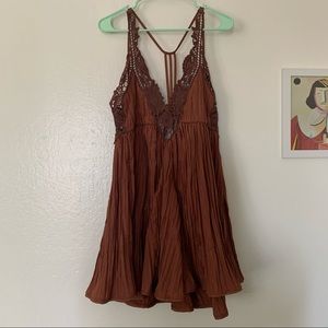 Free People rustic lace dress